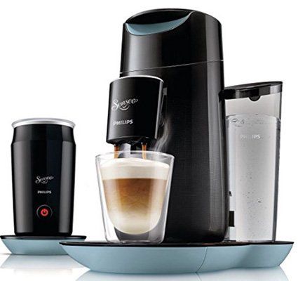 Philips Senseo Twist & Milk HD7874 Kaffeepadmaschine + Milchaufschäumer ab 84,99€ (statt 148€)