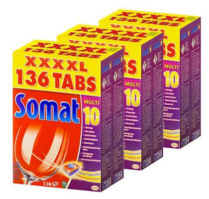 408er Pack Somat Multi 10 Geschirrspültabs für 52,95€ (statt 60€)