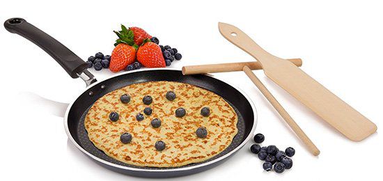 Tefal Crepes Set mit Pfanne, Wender und Verteiler für 24,99€ (statt 34€)