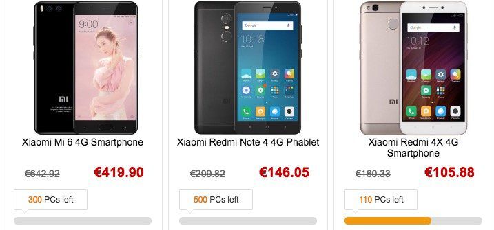 Gearbest Brand Sale   heute mit Xiaomi Produkten