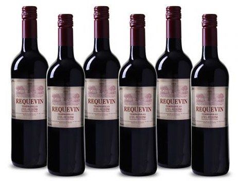 6 Flaschen Utiel Requena DO Tempranillo Rotwein für 19,99€