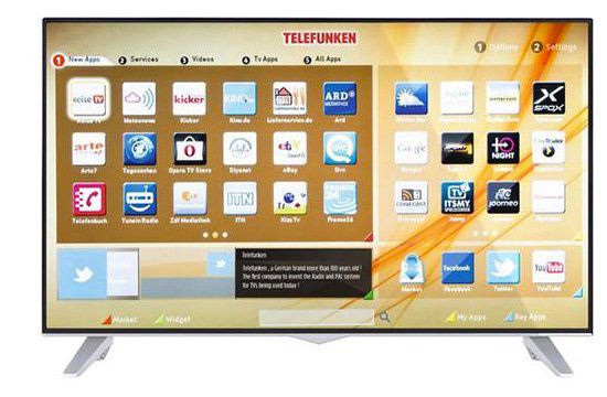 Telefunken D43U309X5CW   43 Zoll 4k Fernseher mit Triple Tuner für 393,45€ (statt 562€)