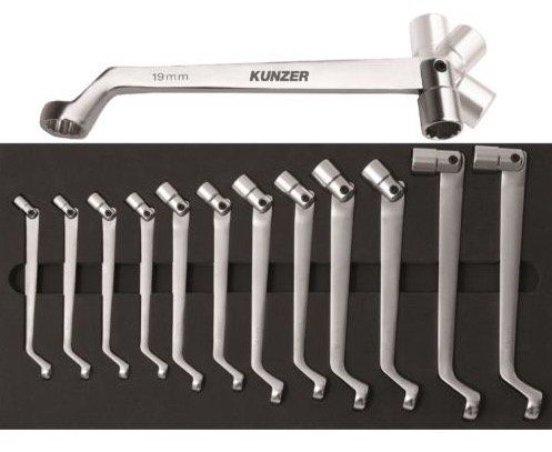 Kunzer Ring Gelenk Schlüsselsatz 12 teilig für 39€ (statt 60€)