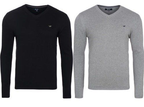 Mustang Basic V Neck Jumper Pullover für 19,99€ (statt 27€)   nur M und L!