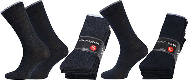 10er Pack Sockshouse Herren Business Socken für 4,99€ (statt 7€)