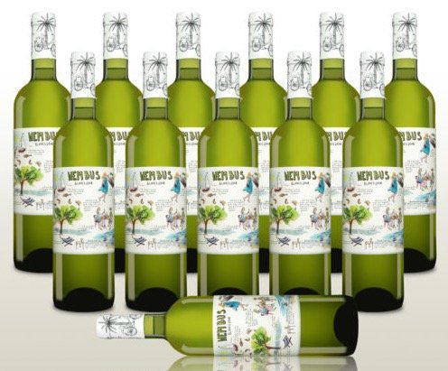 Nembus Blanco 2016 Weißwein   12 Flaschen für 33,90€