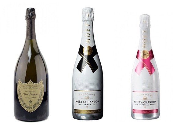 Moet und Dom Perignon Angebote   z.B. Moet & Chandon Nectar Impérial Rosé für 46,41€ (statt 59€)