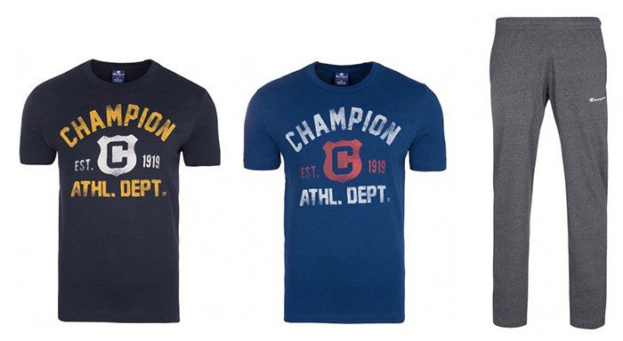Champion T Shirts für je 14,99€ oder Jogginghosen für 19,99€