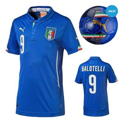 Italien Balotelli Kinder Trikot + Puma Fußball für 14,69€ (statt 28€)