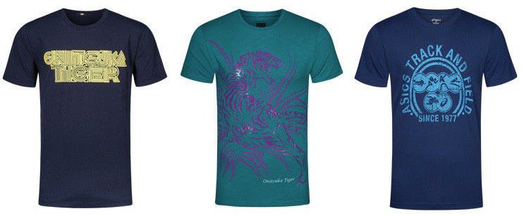 Div. Asics Tee Herren T Shirts für je 16,99€