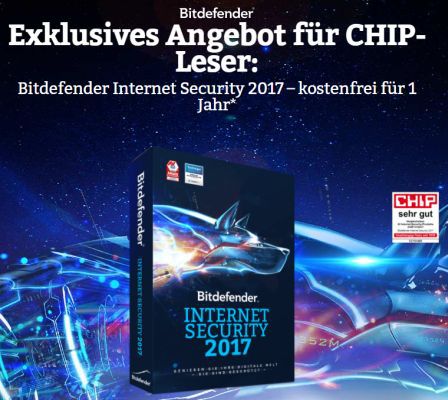 Bitdefender Internet Security 2017 1 Jahr gratis