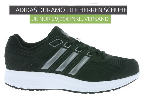 Adidas Duramo Lite und Duramo 8 Herren Sneaker für je 29,99€