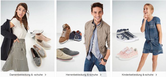 Galeria Kaufhof Feiertagsaktion: bis 20% Rabatt auf Damen, Herren und Kinderfashion + VSK frei