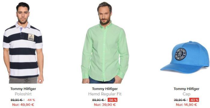 Tommy Hilfiger Sale mit bis 60% Rabatt + 10% Gutschein + VSK frei bis Mitternacht