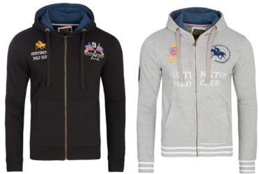 Huntington Polo Club Zip Hoodies Restgrößen für nur 17,99€