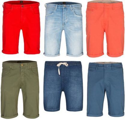 Adidas, Lee und andere Herren Marken Shorts & Bermudas ab 6,99€