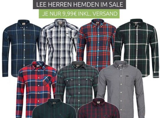 Lee   Herren Hemden für nur 9,99€