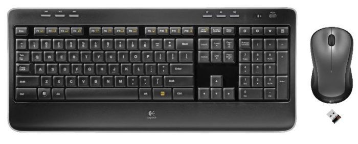 Logitech Wireless Combo MK520 DE   Funk Tastatur mit Maus für 33€ (statt 51€)