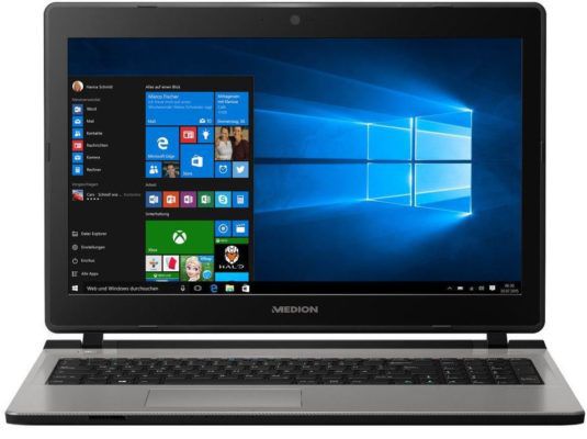 MEDION AKOYA E6432  15,6 Notebook mit i3, 6 GB RAM, 128 GB SSD, 1TB HDD für 429,99€