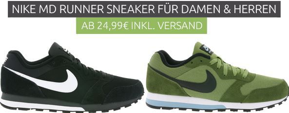 NIKE MD Runner 2   Herren, Kinder und Damen Kult Sneaker schon ab 24,99€