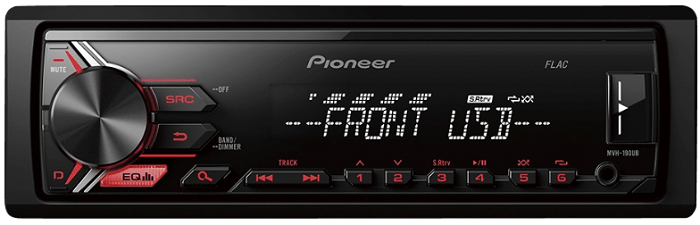 PIONEER MVH 190UB Autoradio für 35€ (statt 46€)