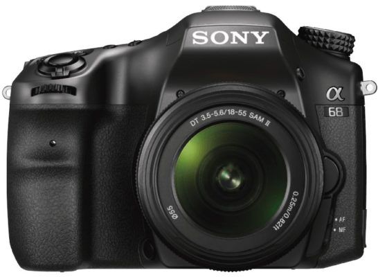 Sony Alpha 68 (ILCA 68K) Spiegelreflexkamera mit 18 55mm Objektiv statt 499€ für 399€