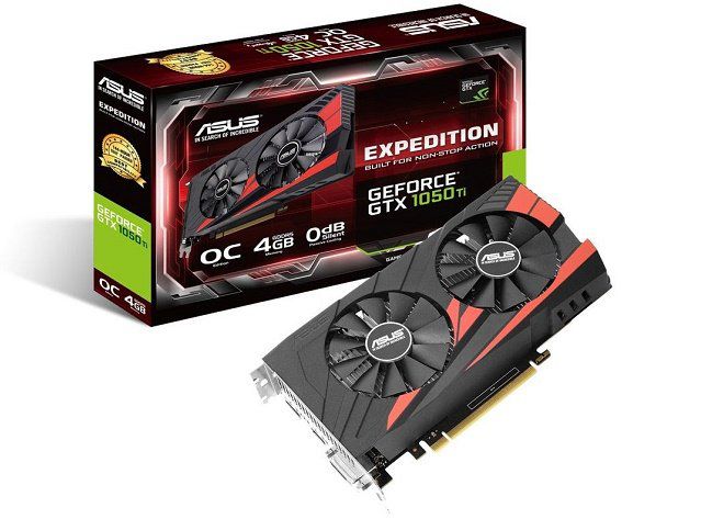 ASUS Expedition GeForce GTX 1050 Ti OC mit 4GB für 149€ (statt 166€)