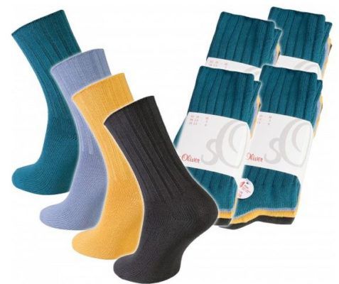 s.Oliver Socken   16 Paar Damen Socken statt 48€ für nur 7,99€
