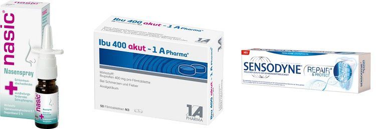 Knaller! 5€ Rabatt bei Lastschrift für Medikamente (MBW nur 5€)   bspw. Sensodyne Zahnpasta für 0,03€