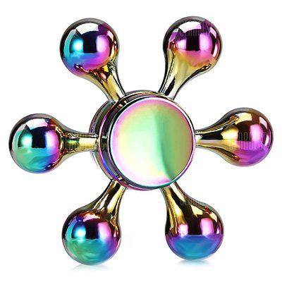 Farbenfroher Fidget Spinner mit 6 Armen für 3,78€