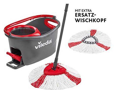 Vileda Turbo EasyWring & Clean Komplettset + Ersatzkopf für 32€ (44€)