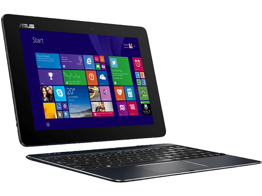 Asus Transformer Book T100 Chi T100CHI   10 Zoll Convertible mit Win 8.1 + Office 365 für 169€