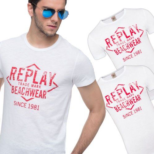 3er Pack Replay Herren T Shirts für nur 16,99€