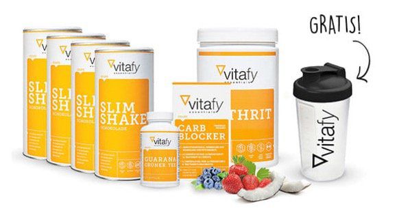 Vitafy Slim Shake Paket für 49,99€ (statt 70€) + gratis Shaker