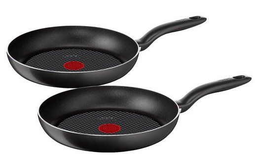 Tefal Hard Titanium Bratpfannen Set (24cm + 28cm) für 35,90€ (statt 55€)