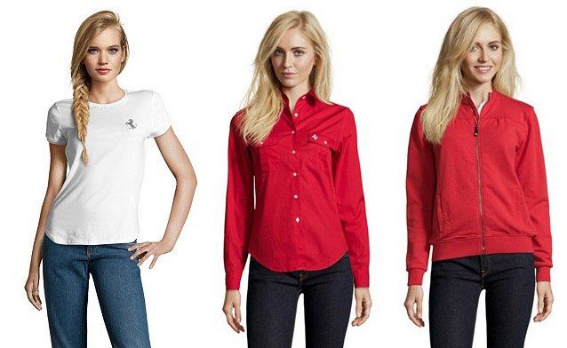 Ferrari Klamotten Sale bei vente privee   z.B. Poloshirt mit Printmuster ab 29,90€