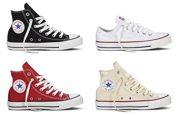 Converse Chucks Taylor All Star Hi oder Low für 33,99€