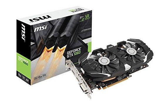 MSI GeForce GTX 1060 Armor OC V1 Grafikkarte mit 6GB für 232,59€ (statt 273€)