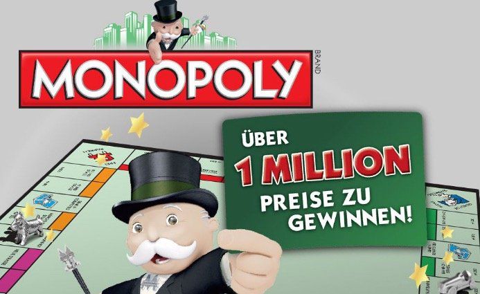 Galeria Kaufhof Monopoly spielen und mit Glück einen von vielen Preisen gewinnen   z.B. 5€ Gutschein