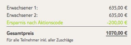 Endet heute! TUI mit 100€ Rabatt pro Person (!) auf Pauschalreisen ab 399€ p.P.   HOT!