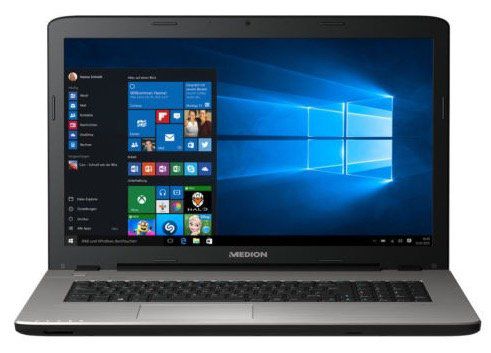 Medion Akoya E7424   17,3 Zoll Notebook mit 128GB SSD + Win 10 (B Ware) für 399,99€ (statt 499€)