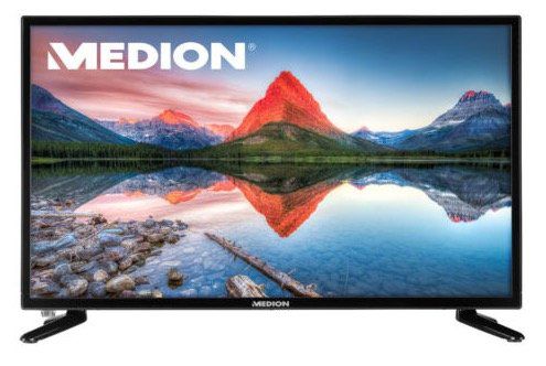 Medion P14118   23,6 Zoll Full HD Fernseher mit Triple Tuner für 159,99€