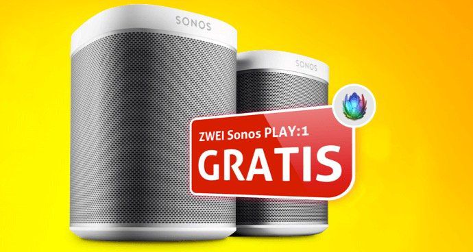 Abgelaufen:  Unitymedia 2play Start 20 (20 Mbit/s Internet + Tele Flat) ab 18,33€ mtl. + gratis 2 Sonos Play:1 dazu