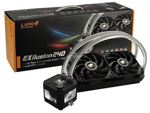 LEPA EXllusion 240 CPU Wasserkühlung für 75,89€ (statt 105€)