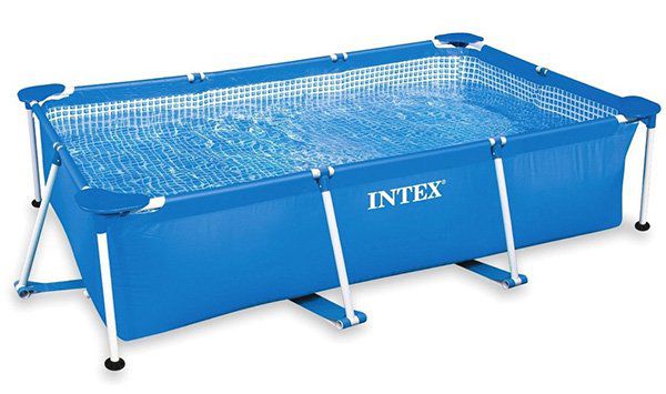 Abgelaufen! Intex Family Frame Pool (260 x 160 x 65cm) ohne Pumpe für 59,70€ (statt 139€)