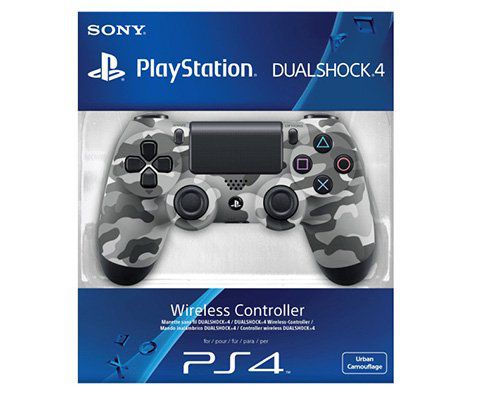 Sony Playstation 4 Dualshock Controller in Camouflage für 44,98€ (statt 66€)