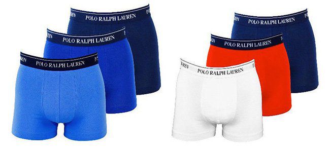 3er Pack Ralph Lauren Trunks Boxershorts für 34,99€ (statt 40€)