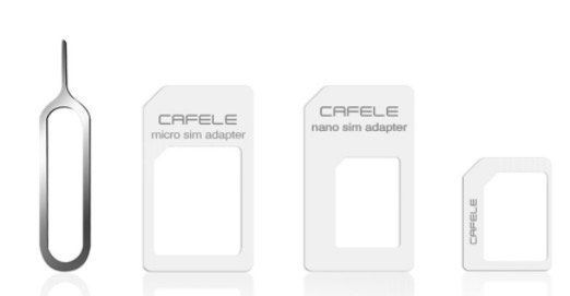 Cafele 4 in 1 Sim Karten Set für 0,74€