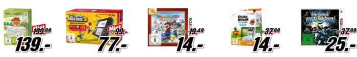 New Nintendo 3DS XL Animal Crossing: Happy Home Designer Edition für 139€ uam. im Media Markt Dienstag Sale
