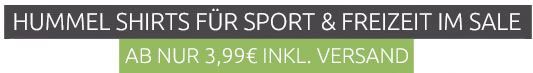 Hummel Sport T Shirts für Kids ab 3,99€   für Herren ab 7,99€